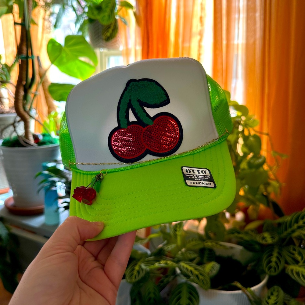 Otto Trucker Hat Neon green